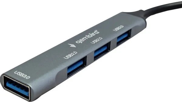 GEMBIRD UHB-U3P4-06 ** Gembird HUB Type-A+C to 3*USB2.0 + 1*USB3.0 Aluminum (287) Slika 2