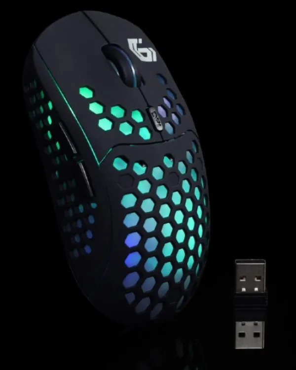 MUSG-RAGNAR-WRX500 Gembird Gejmerski bezicni mis LED illumination, Li-battery, 6-button 125mm Slika 5