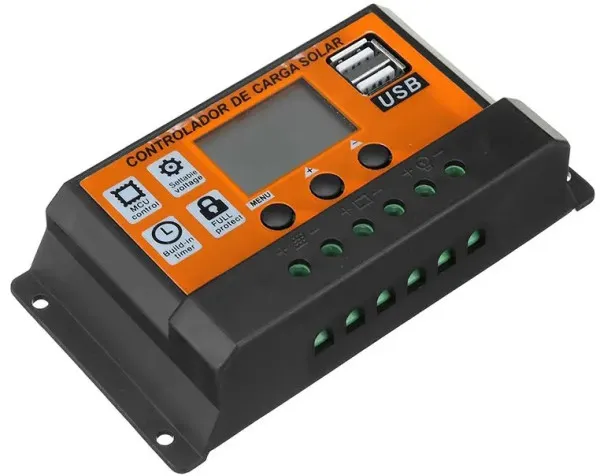 GEMBIRD SOL-CONTROL30AO GMB MPPT automatski solarni kontroler punjenja baterije100A/50A/30A/20A/10A LCD Dual Slika 2