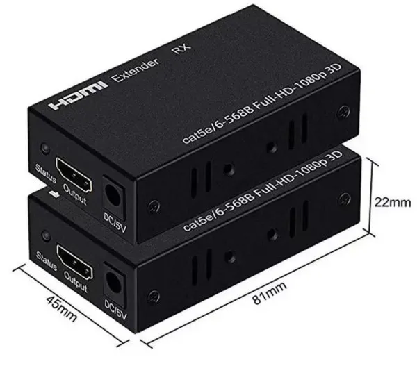 GEMBIRD DEX-HDMI-06 Gembird HDMI extender 60m active- Slika 3