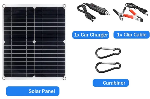 GEMBIRD SOL-PANEL20W RV Solarni panel USB spoljni, vodootporni, 20W, 330x360x3mm Slika 5