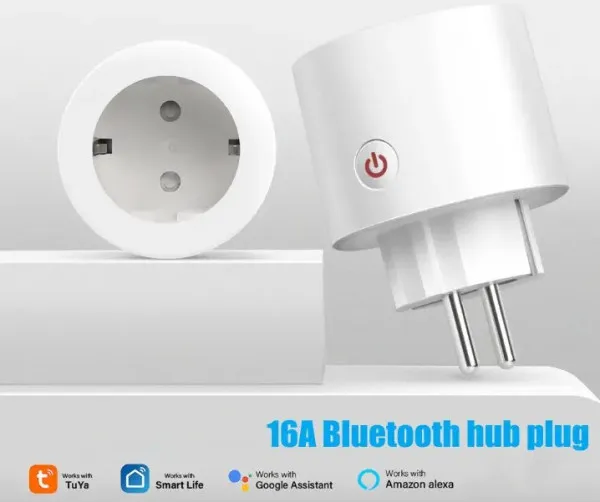 GEMBIRD SMART-MON16A GMB Power Energy merac potrosnje struje gateway tuya zigbee wifi smart 16A Slika 2