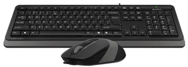 A4 TECH A4-F1010 A4Tech Fstyler tastatura US-LAYOUT + mis USB, Grey Slika 2