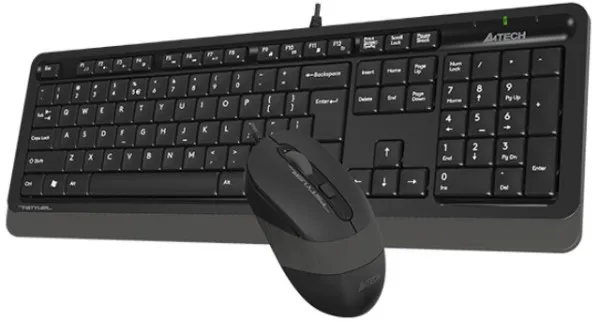 A4 TECH A4-F1010 A4Tech Fstyler tastatura US-LAYOUT + mis USB, Grey Slika 4