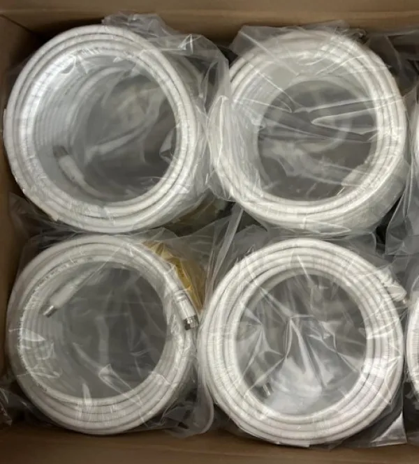 GEMBIRD KABL-COAX-RG6/15 white (X553)** koaksialni kabl RG6 konektor F-male/IEC, conduct.18%, 6.5mm 15m Slika 4