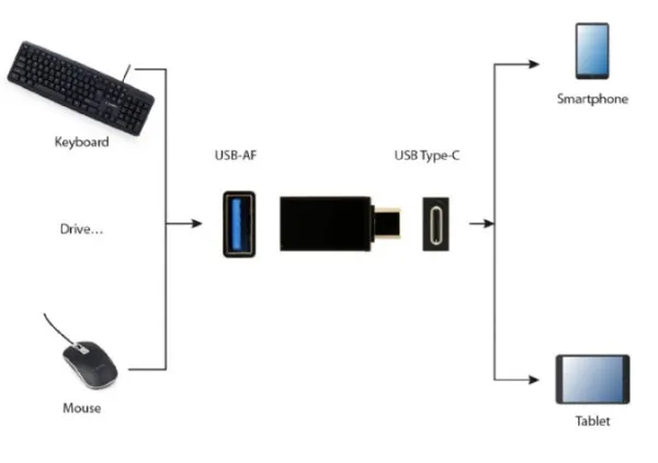 GEMBIRD A-USB3-CMAF-01 Gembird USB 3.0 Type-C adapter (CM/AF) Slika 9