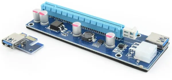 GEMBIRD RC-PCIEX-03 Gembird * PCI-Express riser add-on card, PCI-ex 6-pin power connector Slika 1