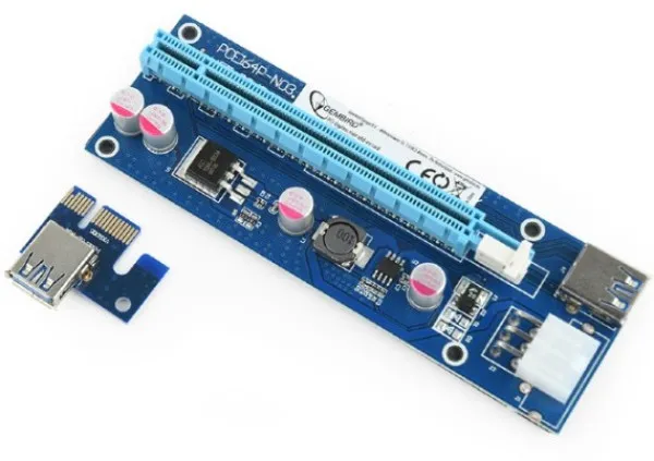 GEMBIRD RC-PCIEX-03 Gembird * PCI-Express riser add-on card, PCI-ex 6-pin power connector Slika 2