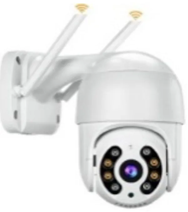 CAM-IP2MP-EP8 GMB kamera 2 mpix microSD iCSee xmeye pro app Two-way voice PTZ ip66 1.5inch white Slika 1