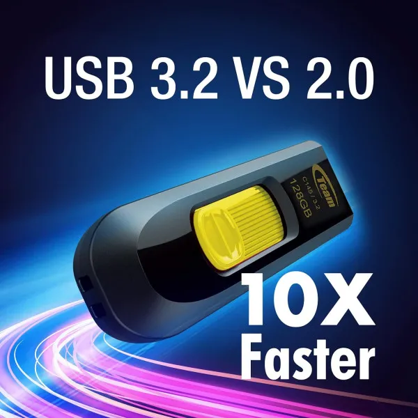 TEAM GROUP TeamGroup 32GB C145 USB 3.2 YELLOW TC145332GY01 Slika 2