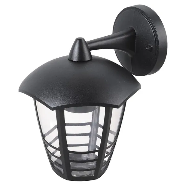 Marseille spoljna zidna lampa E27 60W IP44 crna (8617)- Slika 1