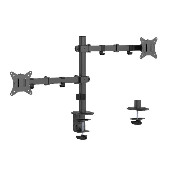 GEMBIRD MA-D2-03 * Gembird Podesivi dupli stoni drzac za monitor, tilt, 17-32 max.2x9kg (1849) Slika 4