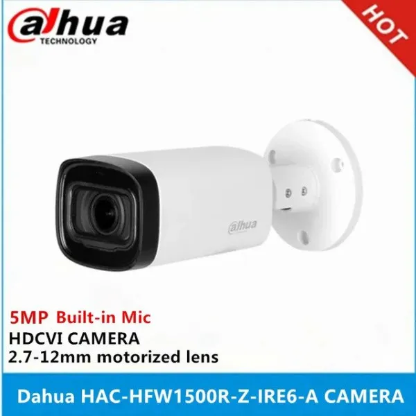 Dahua kamera HAC-HFW1500R-Z-IRE6-A, 2,7-12mm, Motorizovani varifokal, ICR metalna, 5MP Slika 2