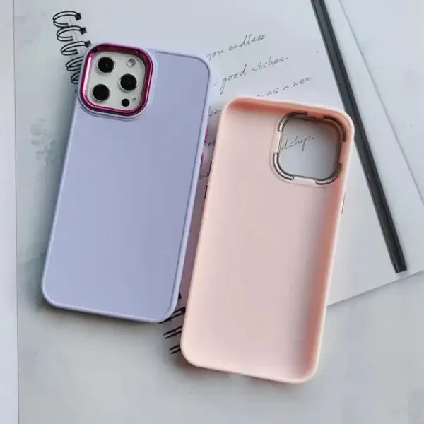 Iphone MCTK41-IPHONE 11 * Futrola UTP  Shiny Lens Silicone Rose (169.) Slika 3