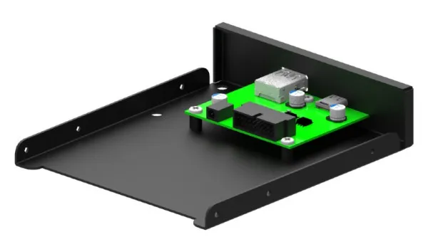 GEMBIRD FDI3-U3C-01 Gembird interni 3.5 prednji PC panel USB 3.1 Type-A + Type-C port, crni Slika 3