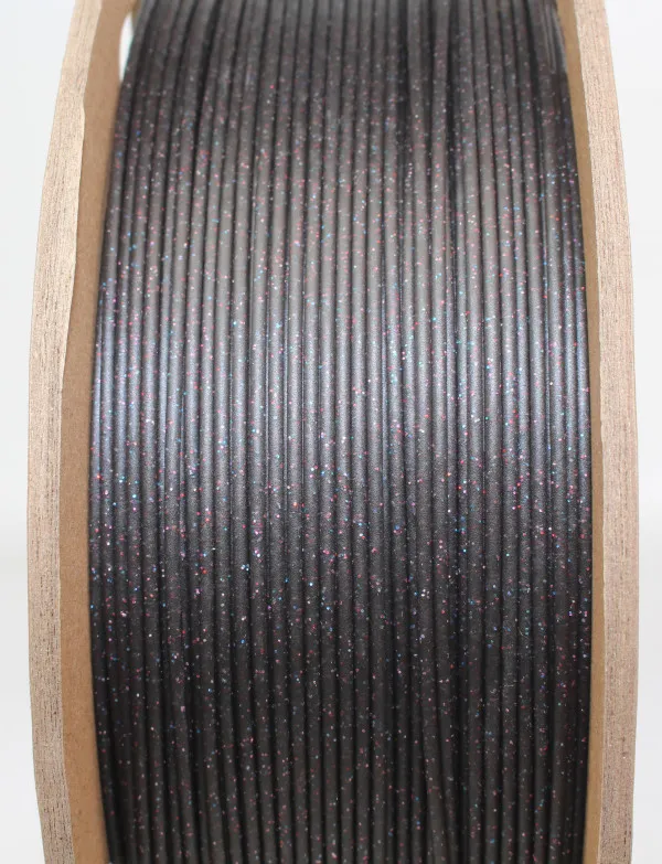 GEMBIRD 3DP-PLA-MX3-01-GBK PLA Filament-Three galaxy-za 3D stampac 1.75mm, kotur 1KG Black Slika 5