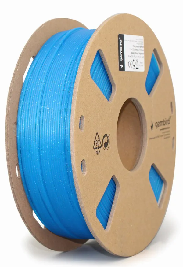 GEMBIRD 3DP-PLA1.75-01-GB PLA Filament za 3D stampac 1,75mm kotur 1KG Galaxy Blue Slika 4