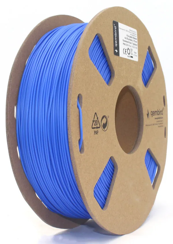 GEMBIRD 3DP-PLA1.75-01-FB PLA Filament za 3D stampac 1.75mm, kotur 1KG plamen sjajan Blue Slika 4