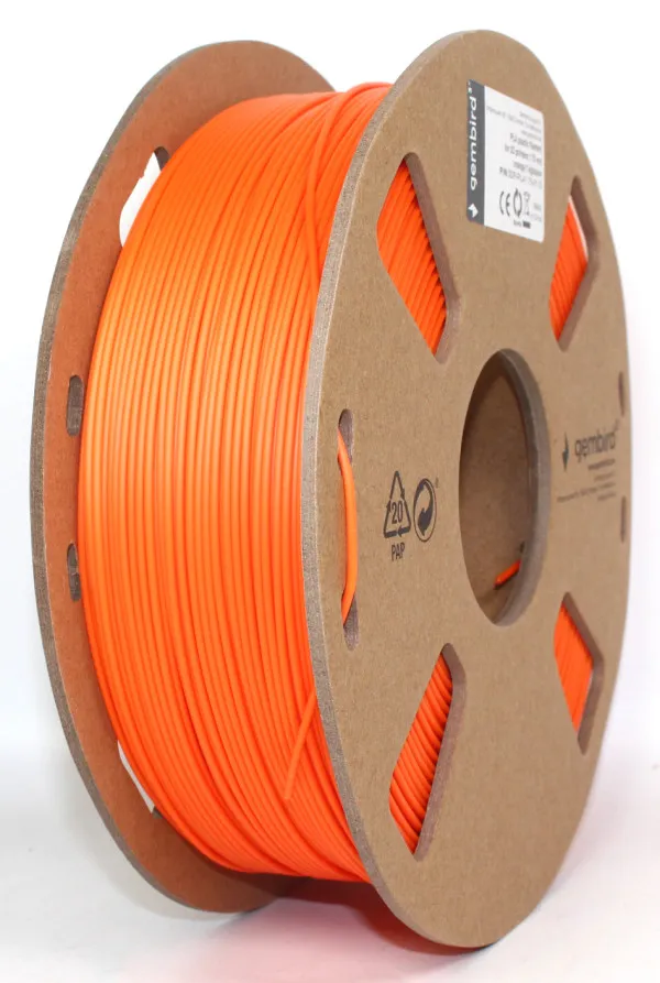 GEMBIRD 3DP-PLA1.75-01-O PLA Filament za 3D stampac 1,75mm kotur 1KG ORANGE Slika 4