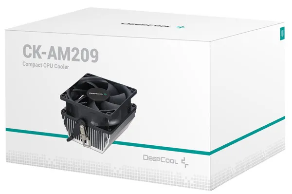 DEEPCOOL DeepCool CK-AM209 AMD socket CPU kuler 65W 80mm.Fan 2500rpm 32CFM 28dB RYZEN/FM2/AM4/AM2+/940/754 Slika 2