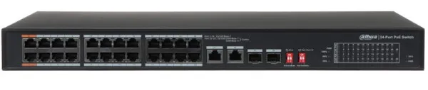 Dahua PFS3226-24ET-240 PoE switch 24-kanalni 240W- Slika 3