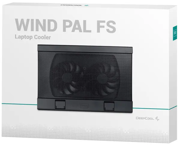 DEEPCOOL DeepCool WINDPALFS Hladnjak za laptop 15,6/17 2xUSB 2x140mm.Fan 700~1200rpm 115CFM 21DB. (postolje) Slika 1