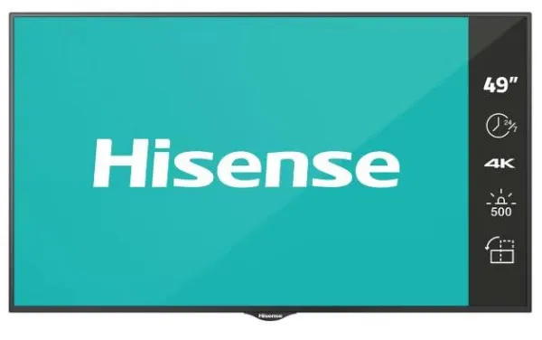 Monitor HISENSE 49 inca 49BM66AE 4K UHD 500 nita Digital Signage Display - 24/7 Operation Slika 4