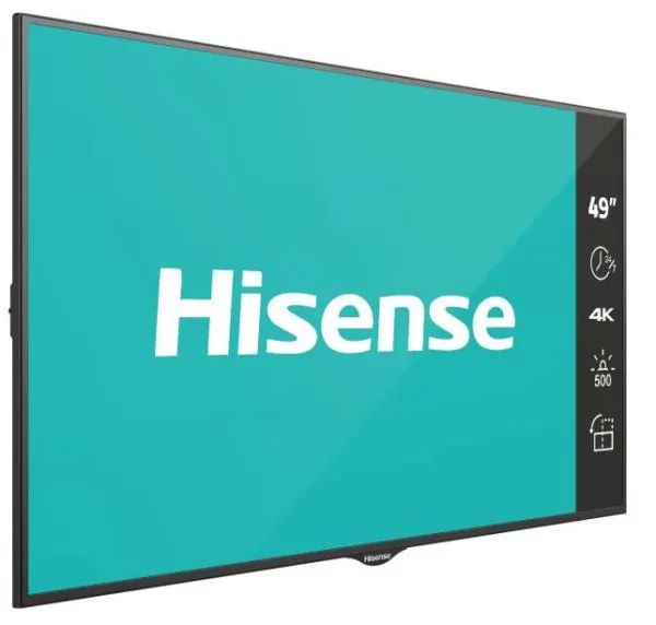 Monitor HISENSE 49 inca 49BM66AE 4K UHD 500 nita Digital Signage Display - 24/7 Operation Slika 3