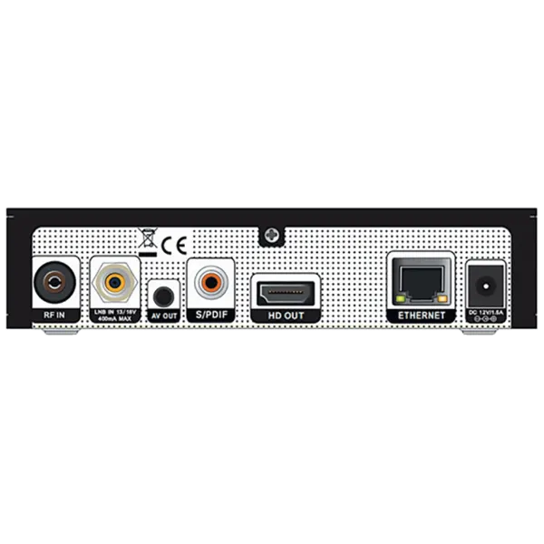 Prijemnik combo, DVB-S2X+T2/C, 4K UHD, USB PVR, Ethernet