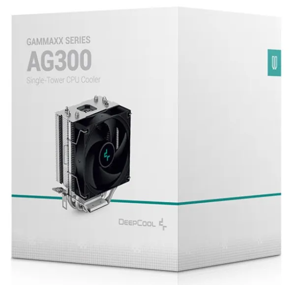 DEEPCOOL DeepCool AG300 *UNI CPU kuler 150W 92mm 500-3050rpm 37CFM LGA1700/1200/1151/1150/1155/AM5/AM4 Slika 1