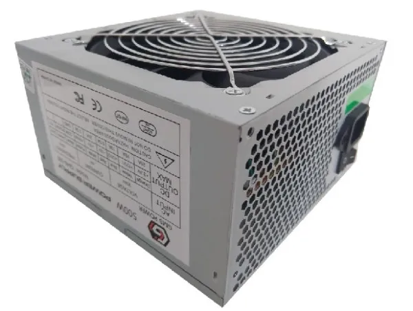 GEMBIRD GMB-500-12 bez kutije ** Gembird napajanje 500W 12cm FAN, 20+4pin, 4pin12V, 2xSATA 2xIDE 4-pin (983) Slika 1