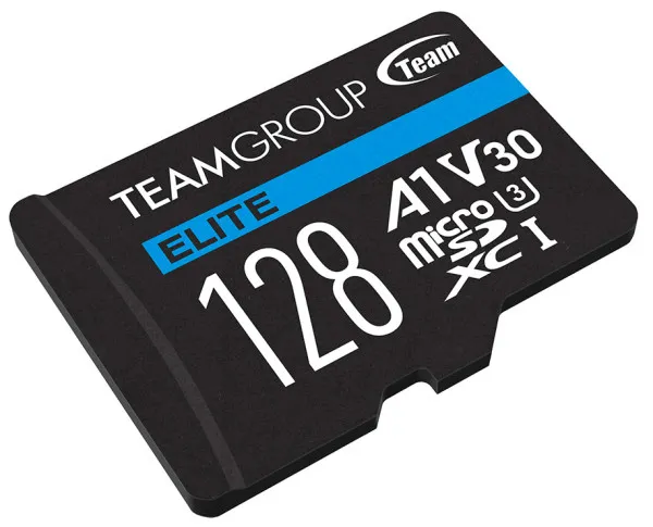 TEAM GROUP TeamGroup MICRO SDXC 128GB ELITE, UHS-I U3 V30 A1, 100/50MB/s +SD Adapter TEAUSDX128GIV30A103 Slika 6