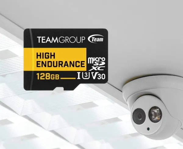 TEAM GROUP TeamGroup MICRO SDXC 128GB High Endurance UHS-I U3 V30,100/50MB/s, THUSDX128GIV3002 ZA VIDEO NADZOR! Slika 1