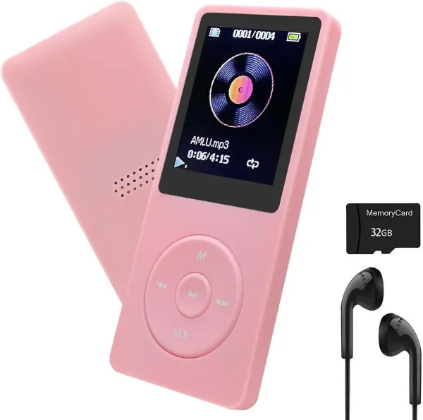 MP3 Player Bluetooth 32GB pink