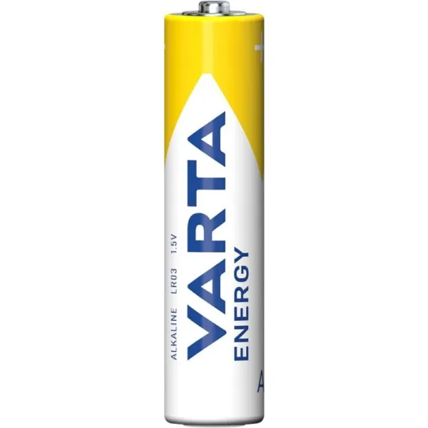 VARTA ENERGY AAA 1.5V LR03 MN2400, PAK4 CK, ALKALNE baterije Slika 1