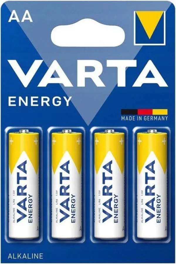 VARTA ENERGY AA 1.5V LR6 MN1500, PAK4 CK, ALKALNE baterije - Image 4