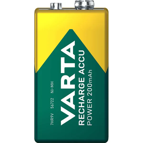 VARTA-56722/1 9V PUNJIVA NiMH baterija 200mAh R22, Pakovanje 1kom - Image 3