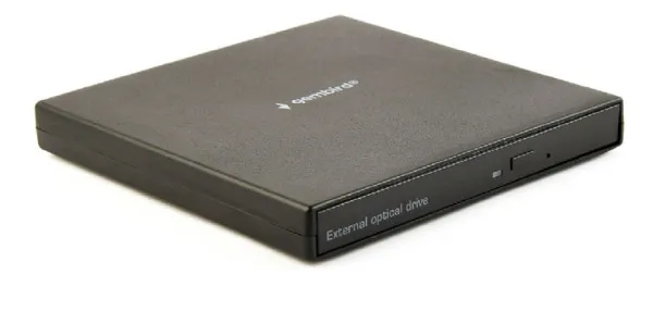 GEMBIRD DVD-USB-04 Gembird eksterni USB CD/DVD drive Citac-rezac, black Slika 1