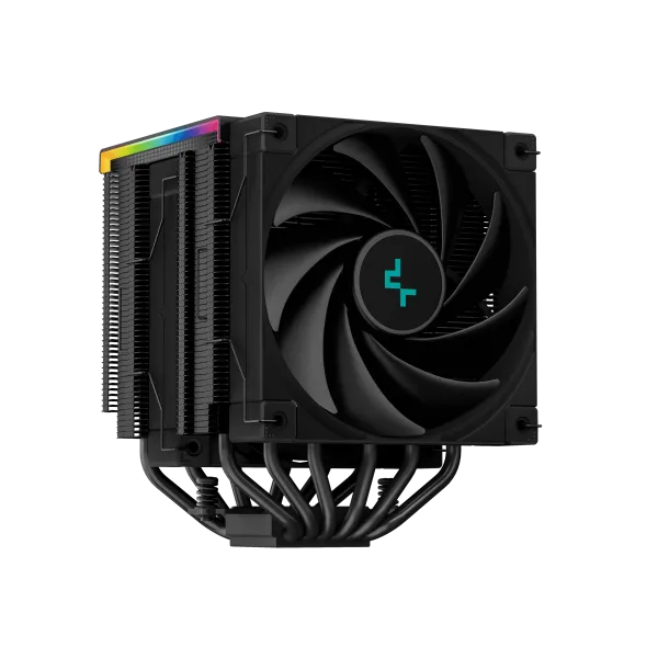 DEEPCOOL DeepCool AK620 Digital 6xHeat Pipe, Real-Time CPU Screen, 260W 2x120mm 1850rpm 69CFM Black Intel/AMD Slika 5