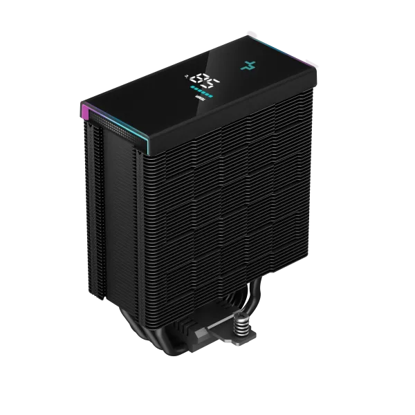 DEEPCOOL DeepCool AK500S Digital 5xHeat Pipe, Real-Time CPU Screen, 240W 120mm 1850rpm 69CF, Black Intel/AMD Slika 4