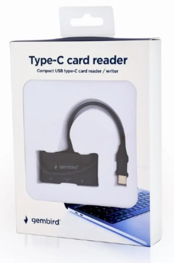 GEMBIRD UHB-CR3-02 Gembird USB Type-C SDXC citac kartica za mobilne telefone i tablete Slika 1