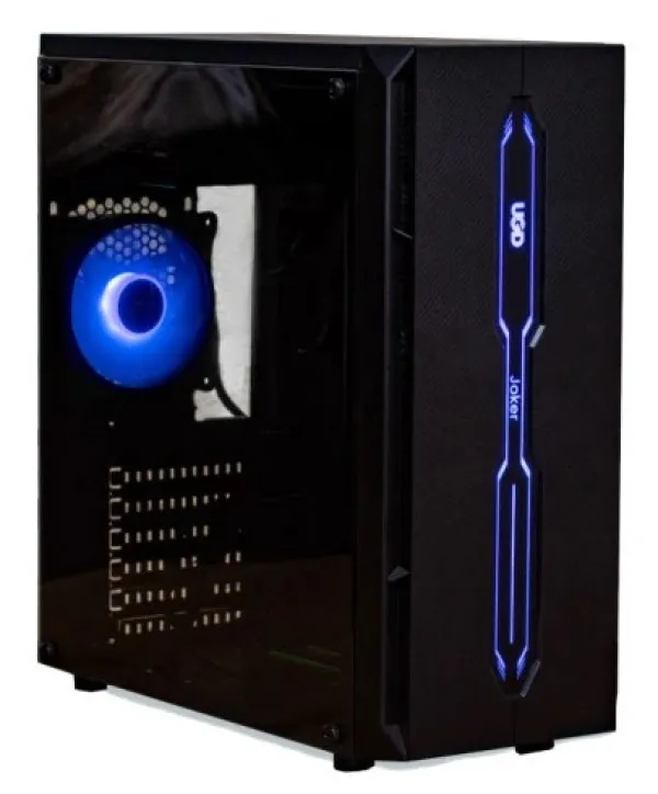 UGD Kuciste Joker K27 ATX, providna stranica, ugradjen 1x RGB kuler, crno Slika 2