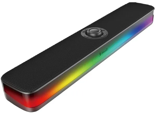 A4 TECH A4-S10 A4Tech Bloody RGB Bluetooth v5.3 speaker soundbar 2x5W, USB, black Slika 5