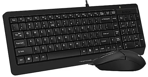 A4 TECH A4-F1512 A4Tech tastatura YU-LAYOUT + mis USB, Black Slika 5