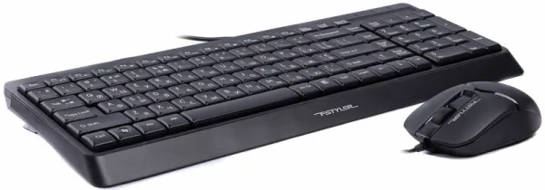 A4 TECH A4-F1512 A4Tech tastatura YU-LAYOUT + mis USB, Black Slika 2