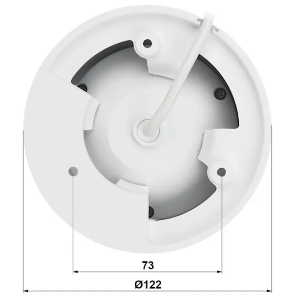 Dahua kamera IPC-HDW2441T-ZS-27135 4MP IP kamera 2.7-13.5mm varifokal micro sd mikrofon Slika 5