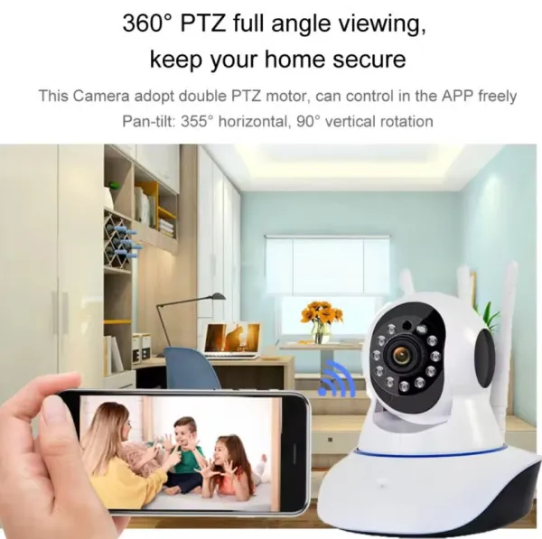 CAM-IP3MP-Q11  GMB kamera 3 mpix microSD iCSee xmeye pro app Two-way voice PTZ (alt. ICAM-WRHD-02 ) Slika 6