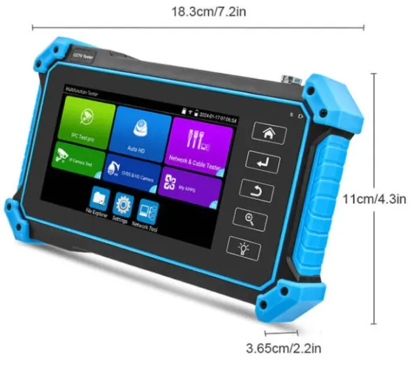 Noyafa NOYAFA NF-IPC715 testni monitor CCTV, 5.4inc  (8MP CVI/ TVI/ AHD) Slika 3