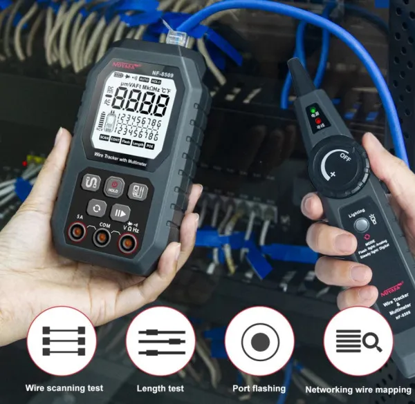 Noyafa LAN TESTER POE NF-8509 Slika 8