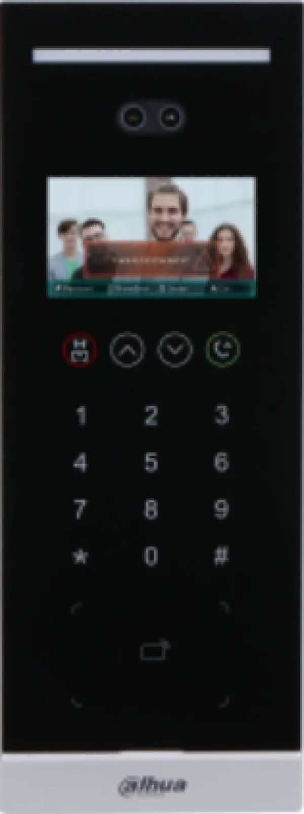 Dahua INTERFON VTO6531H SIP VIDEO SA ČITAČEM, TASTATUROM I FUNKCIJOM PREPOZNAVANJA LICA  4.3 Slika 2